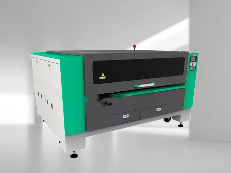 CO2-Laserschneidanlage mit Arbeitsfläche 1.300 × 900 mm