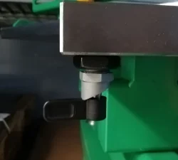 Detailaufnahme-Sicherungspin-Werkzeugoeffner
