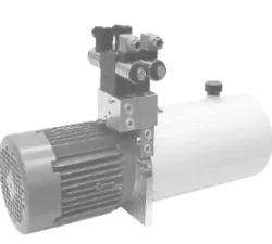 Hydraulikaggregat mit Elektromotor für den elektrischen Werkzeugwender