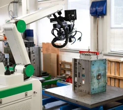 Laserschweißen direkt an der Spritzgussform ohne Demontage