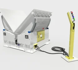 Trommelwender ohne Form in V-Stellung