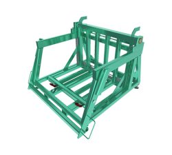 Mechanischer Werkzeugwender für Spritzgussformen in RAL-Farbe Grün